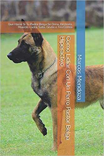 Libro Cómo lidiar con un perro Pastor Belga hiperactivo